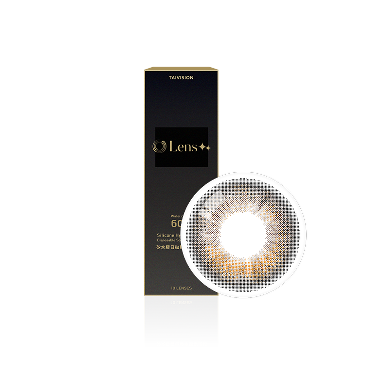 Black｜ SILCONE DAILY COLOURED CONTACT LENSES 10PCS