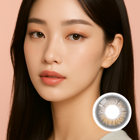 Black｜ SILCONE DAILY COLOURED CONTACT LENSES 10PCS
